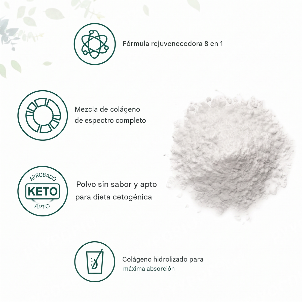 Colágeno Hidrolizado Premium Aura Express, modo de uso y preparación